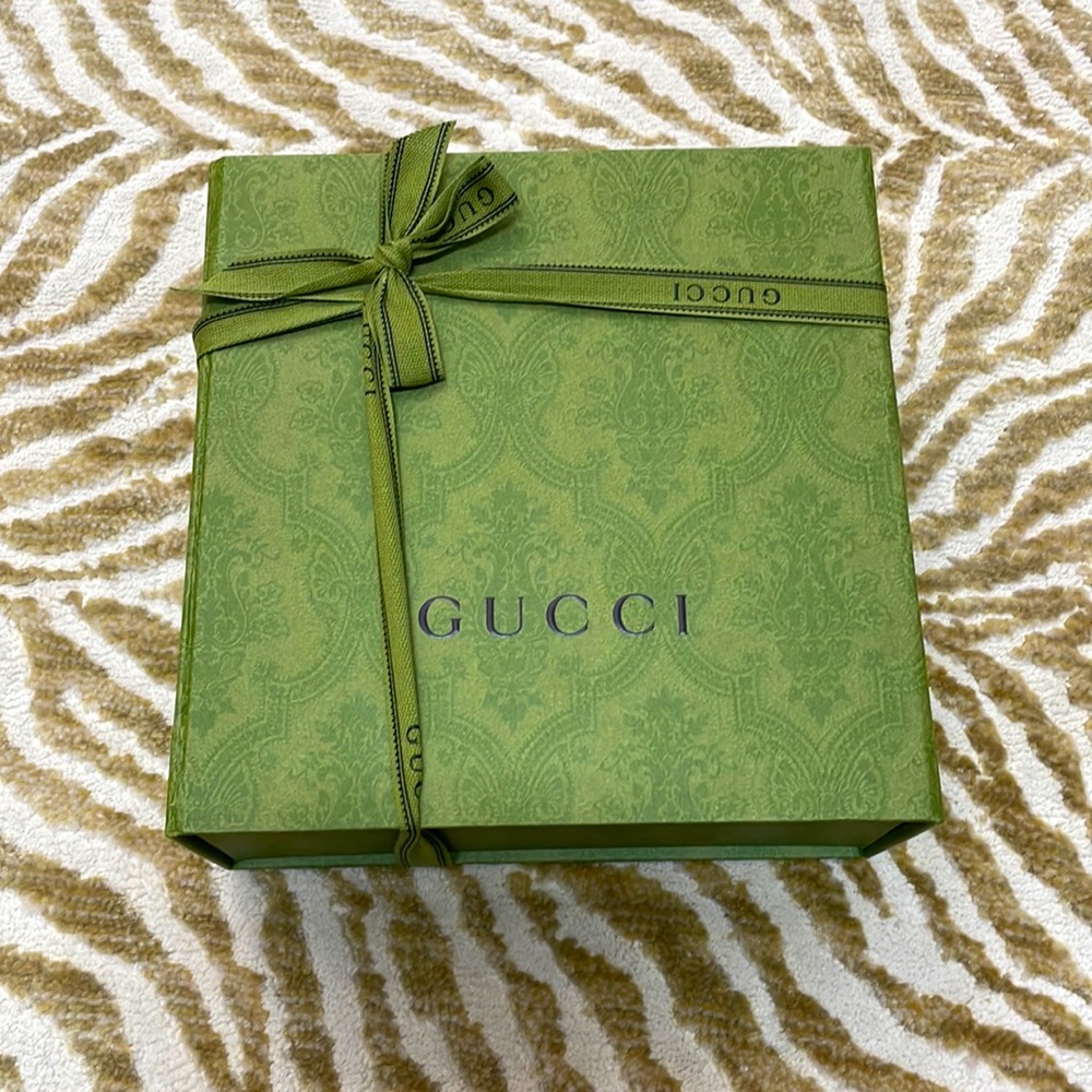 Empty Gucci box